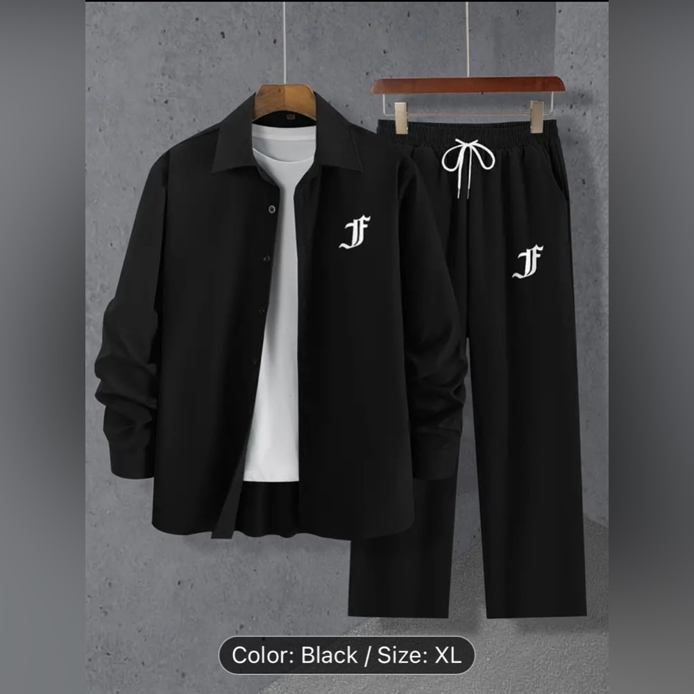 Fantastic price deal for Halloween Letter Pattern Men's 2Pcs Outfits,